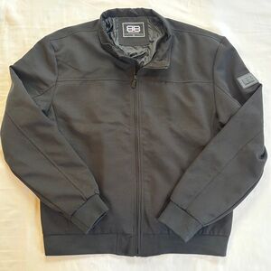 Benjamin Black Men's Full-Zip Bomber Jacket - Size XL